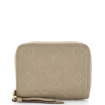 Louis Vuitton Zippy Coin Purse Monogram Empreinte Leather