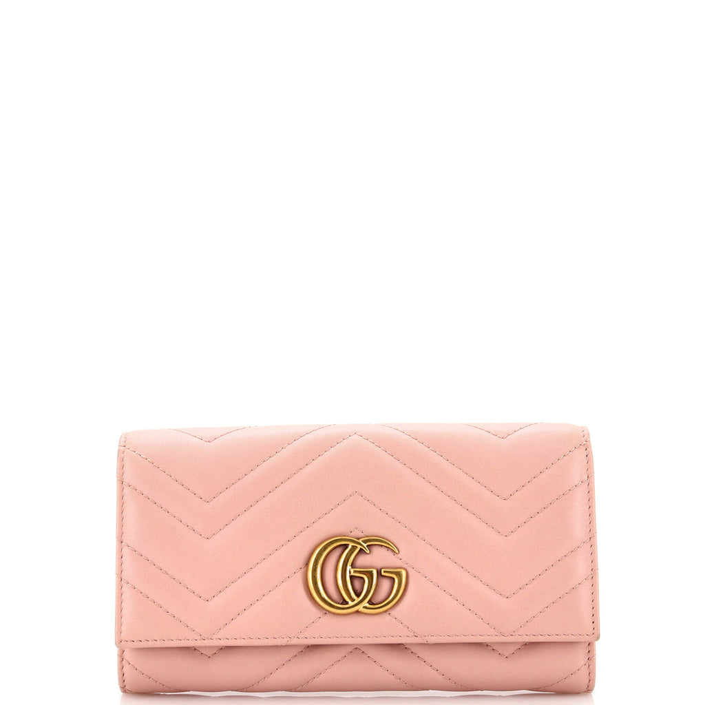 GG Marmont quilted leather wallet