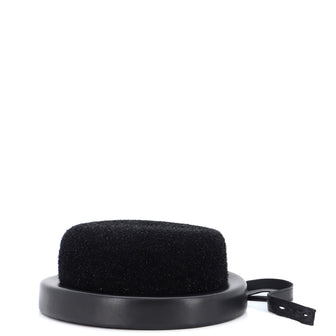 Chanel Riding Hat Cotton with Lambskin