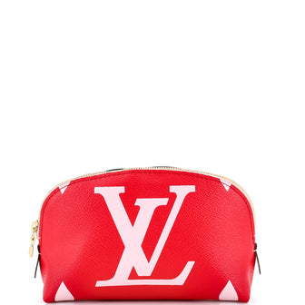 Louis Vuitton Cosmetic Pouch Limited Edition Colored Monogram