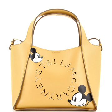 Stella McCartney Disney Mickey Mouse Alter Tote Printed Faux Leather Small