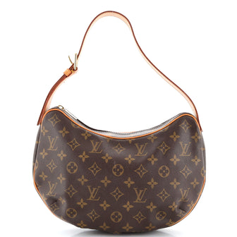 Louis Vuitton Croissant Handbag Monogram Canvas MM