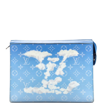 Louis Vuitton Pochette Voyage Limited Edition Monogram Clouds MM