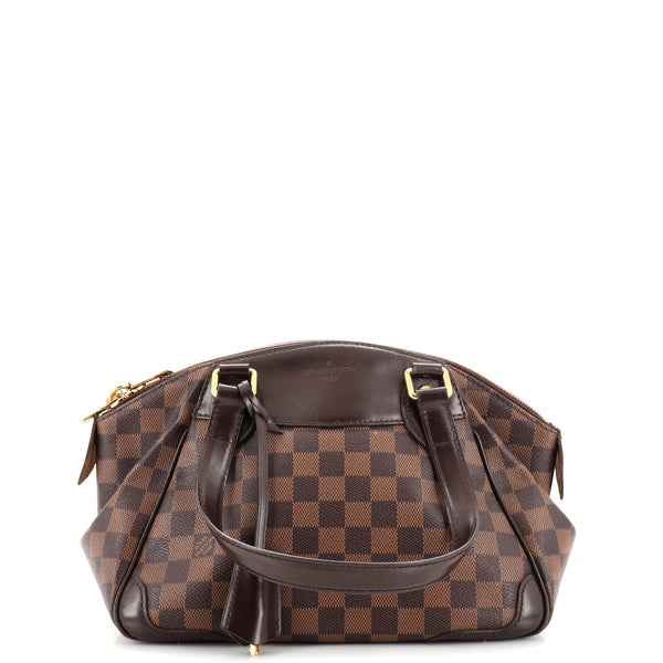 Louis Vuitton Verona Handbag Damier PM Brown 2271201