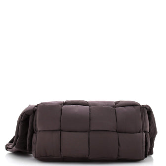 Bottega Veneta Padded Tech Cassette Crossbody Bag Intrecciato Nylon