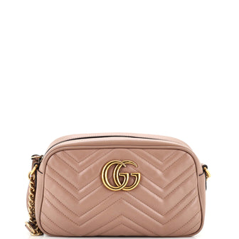 Gucci GG Marmont Shoulder Bag Matelasse Leather Small