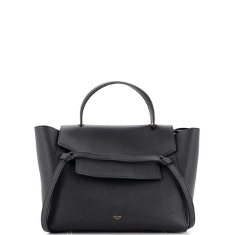 Celine Belt Bag Textured Leather Mini
