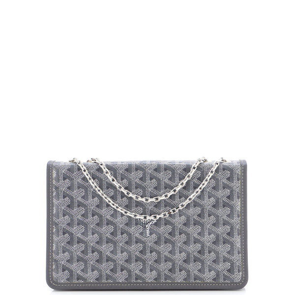 Goyard Alexandre III Shoulder Bag Coated Canvas PM Gray 2280531