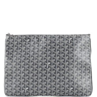 Goyard Senat Zip Pouch Coated Canvas GM