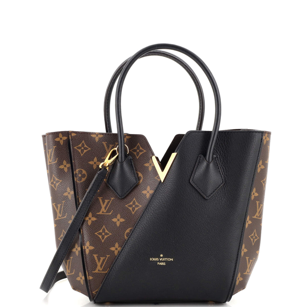 Louis Vuitton Kimono Handbag Monogram Canvas and Leather PM Brown