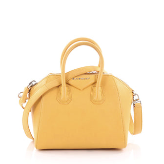 Givenchy Antigona Bag Leather Mini Yellow 2281301