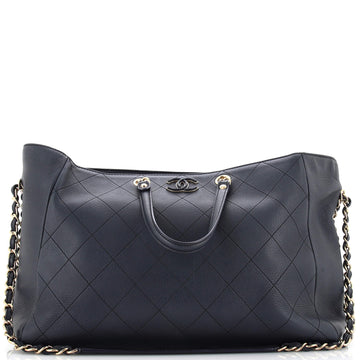 Chanel Neo Soft Shopping Tote Stitched Bullskin Large
