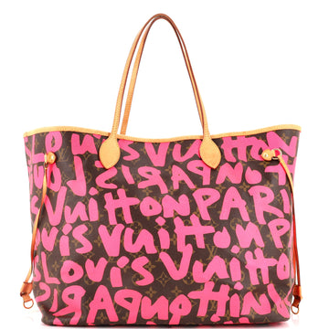Louis Vuitton Neverfull Tote Limited Edition Monogram Graffiti GM