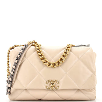 Chanel Light Blue 19 Maxi Flap Bag – The Closet