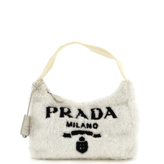 Prada Re-Edition 2000 Hobo Terry Cloth Mini