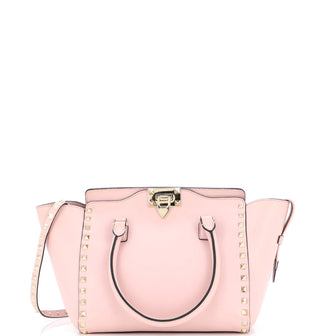 Valentino Garavani Rockstud Tote Rigid Leather Small