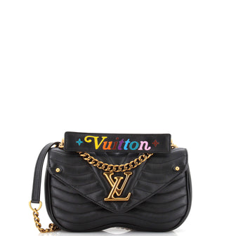 Louis Vuitton New Wave Chain Bag Quilted Leather MM