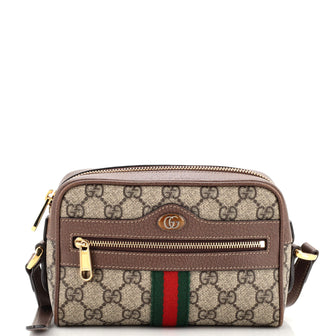 Gucci Ophidia Shoulder Bag GG Coated Canvas Mini