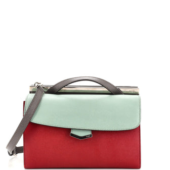 Fendi Demi Jour Satchel Leather