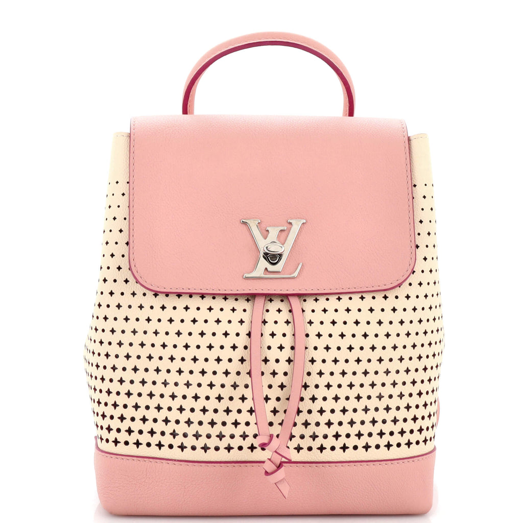 Louis+Vuitton+Lockme+Backpack+Mini+Pink+Leather for sale online