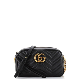 Gucci GG Marmont Shoulder Bag Matelasse Leather Small