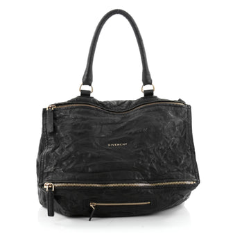 Givenchy Pandora Bag Distressed Leather Large Black 2283301