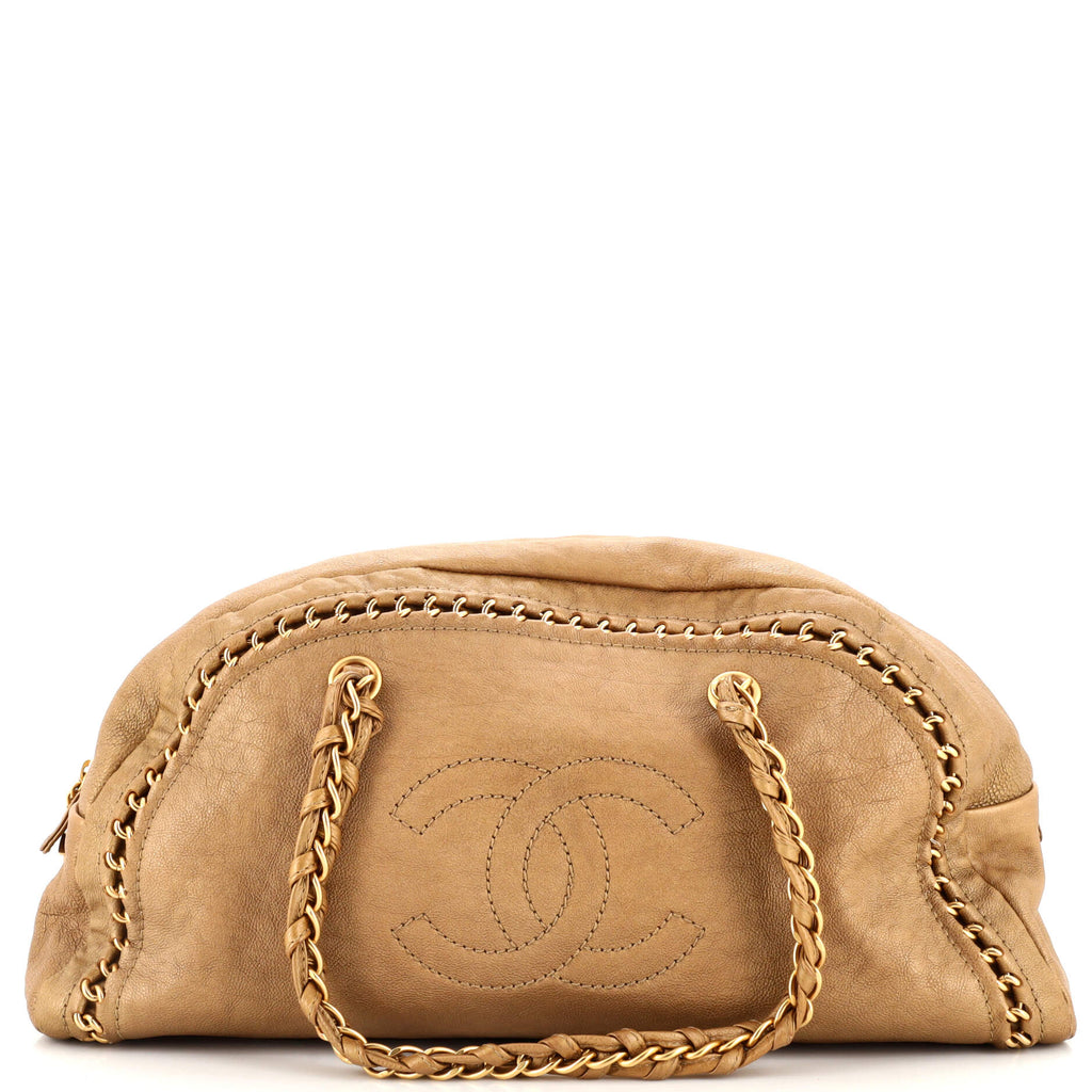 Chanel Luxe Ligne Bowler Bag - Yellow Handle Bags, Handbags - CHA836603