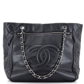 Chanel Timeless Pocket Tote Soft Caviar North South