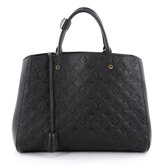 Louis Vuitton Montaigne Handbag Monogram Empreinte 2283701