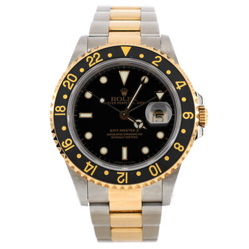 Rolex Oyster Perpetual Date GMT-Master II Automatic Watch Stainless Steel and Yellow Gold 40