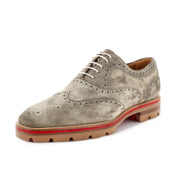 Christian Louboutin Men's Charlie Me Flat Oxfords Suede