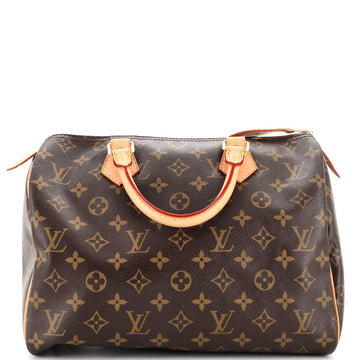 Louis Vuitton Speedy Handbag Monogram Canvas 30