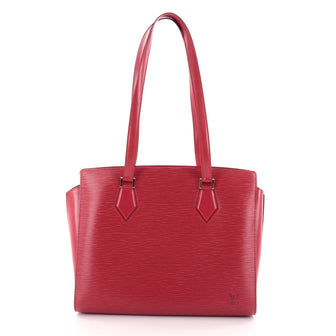 Louis Vuitton Duplex Bag Epi Leather Red 2284901