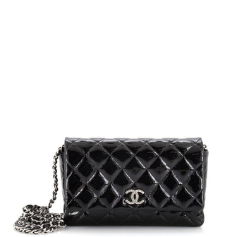 Chanel Brilliant Wallet on Chain Quilted Patent