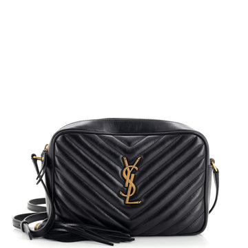 Saint Laurent Lou Camera Bag Matelasse Chevron Leather Small