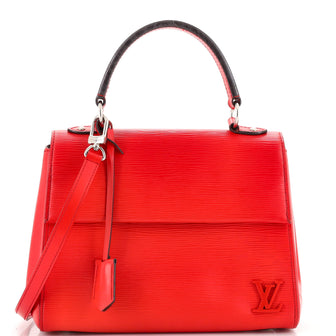Louis Vuitton Cluny Top Handle Bag Epi Leather BB Red 2285491