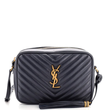 Saint Laurent Lou Camera Bag Matelasse Chevron Leather Small