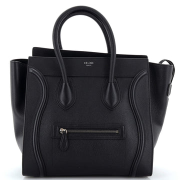 Celine Luggage Bag Smooth Leather Mini