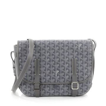 Goyard Belvedere Bag Coated Canvas MM Gray 2286002