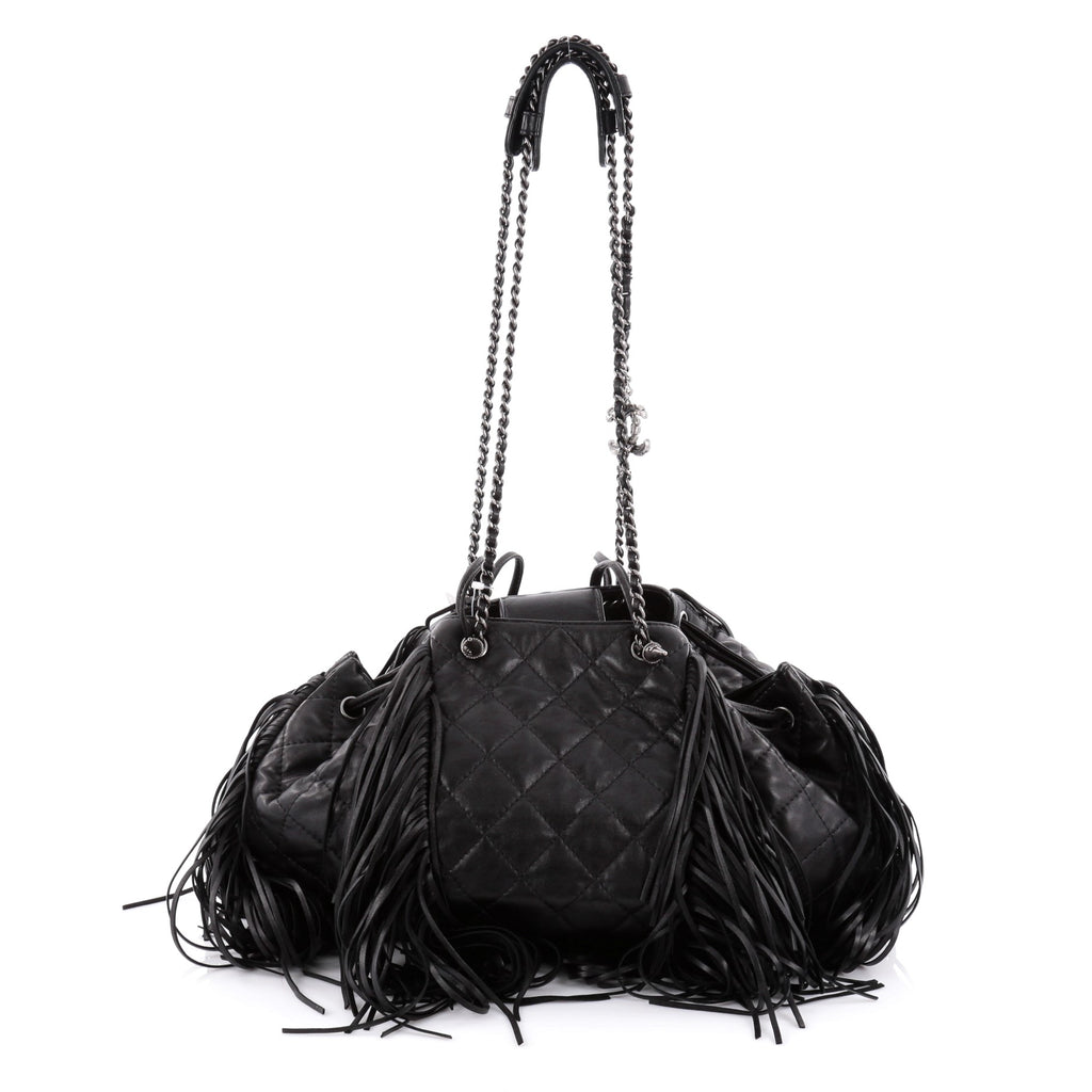Chanel 'Paris-Dallas' Fringe Flap Shoulder Bag