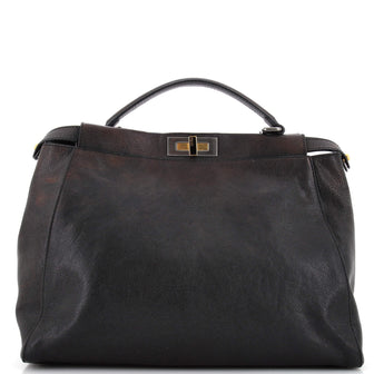 Fendi Peekaboo Bag Soft Leather Large