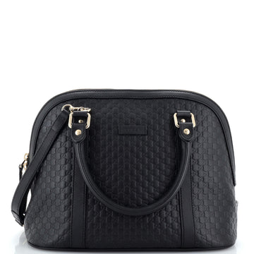 Gucci Convertible Dome Satchel (Outlet) Microguccissima Leather Medium
