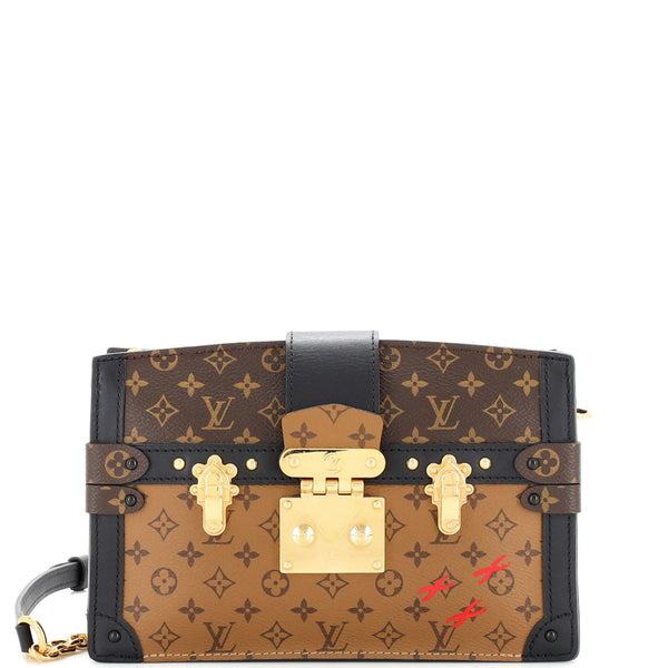 Louis Vuitton, Bags, Louis Vuitton Trunk Clutch Reverse Monogram