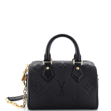 Louis Vuitton Speedy Bandouliere Bag Monogram Empreinte Giant 20