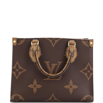 Louis Vuitton OnTheGo Tote Reverse Monogram Giant PM