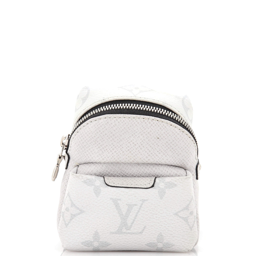 Louis Vuitton Discovery Backpack Bag Charm Monogram Taigarama