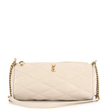 Saint Laurent Sade Tube Bag Quilted Leather Mini