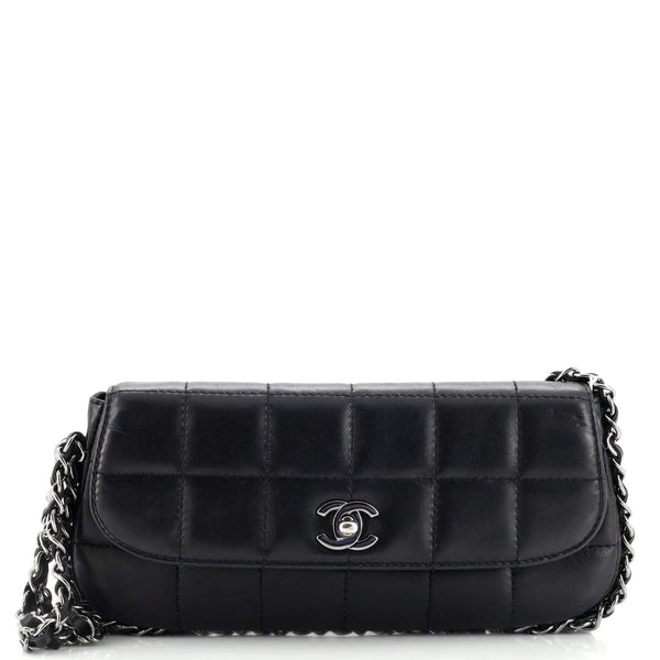 Buy Chanel Multichain Chocolate Bar Flap Bag Quilted Leather 3406201