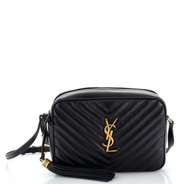 Saint Laurent Lou Camera Bag Matelasse Chevron Leather Small