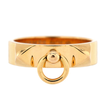 Hermes Collier de Chien Ring 18K Rose Gold Small